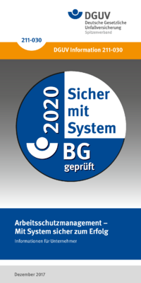 Dokument Arbeitsschutz - mit System sicher zum Erfolg