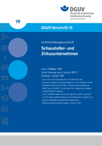 Dokument Schausteller- und Zirkusunternehmen