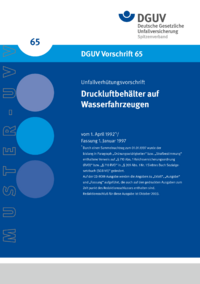 Dokument Druckluftbeh&auml;lter auf Wasserfahrzeugen