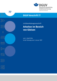 Dokument Arbeiten im Bereich von Gleisen