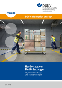 Dokument Handverzug von Flurf&ouml;rderzeugen - Physische Belastungen und Beanspruchungen