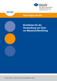Dokument Richtlinien f&uuml;r die Verwendung von Ozon zur Wasseraufbereitung
