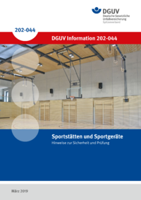 Dokument Sportst&auml;tten und Sportger&auml;te &ndash; Hinweise zur Sicherheit und Prüfung