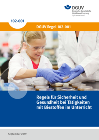 Dokument Regeln f&uuml;r Sicherheit und Gesundheitsschutz bei T&auml;tigkeiten mit biologischen Arbeitsstoffen im Unter