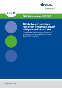 Dokument T&auml;tigkeiten mit sonstigen komplexen kohlenwasserstoffhaltigen Gemischen (KKG)