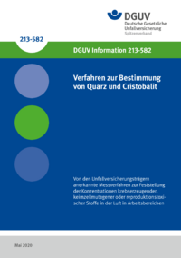 Dokument Verfahren zur Bestimmung von Quarz und Cristobalit