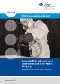 Dokument Gefahrstoffe in Schreinereien/Tischlereien und in der M&ouml;belfertigung - Handhabung und sicheres Arbei