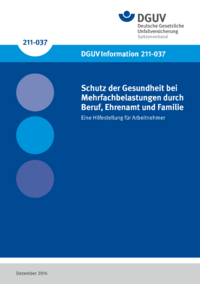 Dokument Schutz der Gesundheit bei Mehrfachbelastungen durch Beruf, Ehrenamt und Familie
