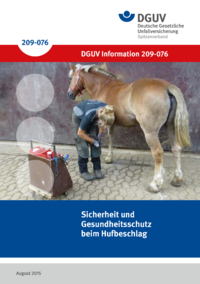 Dokument Sicherheit und Gesundheitsschutz beim Hufbeschlag