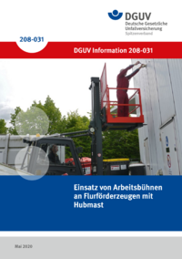 Dokument Einsatz von Arbeitsb&uuml;hnen an Flurf&ouml;rderzeugen mit Hubmast