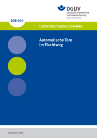 Dokument Automatische Tore im Fluchtweg
