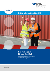 Dokument Gut vorbereitet f&uuml;r den Ernstfall! - Mit traumatischen Ereignissen im Betrieb umgehen