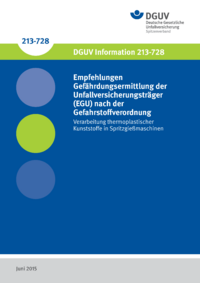 Dokument Empfehlungen Gef&auml;hrdungsermittlung der Unfallversicherungstr&auml;ger (EGU) nach der Gefahrstoffverordnun