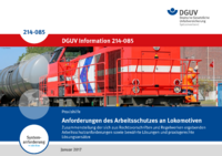 Dokument Anforderungen des Arbeitsschutzes an Lokomotiven
