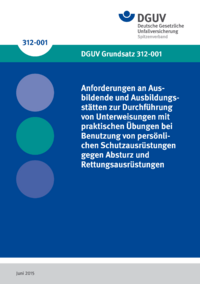 Dokument Anforderungen an Ausbildende und Ausbildungsst&auml;tten zur Durchf&uuml;hrung von Unterweisungen mit praktisc