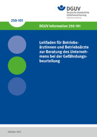 Dokument Leitfaden f&uuml;r Betriebs&auml;rzte zur Beratung des Unternehmens bei der Gef&auml;hrdungsbeurteilung
