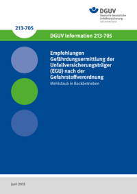 Dokument Empfehlungen Gef&auml;hrdungsermittlung der Unfallversicherungstr&auml;ger (EGU) nach der Gefahrstoffverordnun
