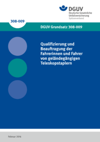 Dokument Qualifizierung und Beauftragung der Fahrerinnen und Fahrer von gel&auml;ndeg&auml;ngigen Teleskopstaplern