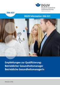 Dokument Empfehlung f&uuml;r die Qualifizierung zum/zur Betrieblichen Gesundheitsmanager/in