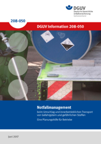 Dokument Notfallmanagement beim Umschlag und innerbetrieblichen Transport von Gefahrg&uuml;tern und gef&auml;hrlichen S
