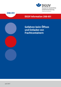 Dokument Gefahren beim &Ouml;ffnen und Entladen von Frachtcontainern