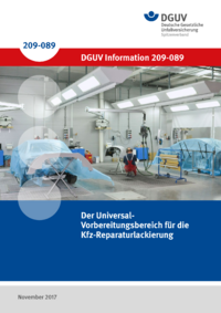 Dokument Der Universal-Vorbereitungsbereich f&uuml;r die Kfz-Reparaturlackierung