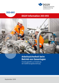 Dokument Arbeitssicherheit beim Betrieb von Gasanlagen