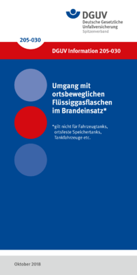 Dokument Umgang mit ortsbeweglichen Fl&uuml;ssiggasflaschen im Brandeinsatz