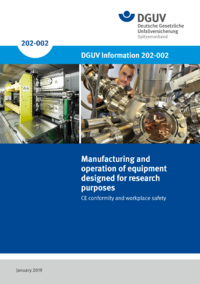 Dokument Manufacturing and operation of equipment designed for research purposes