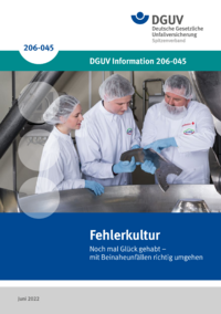 Dokument Fehlerkultur - Nochmal Gl&uuml;ck gehabt. Mit Beinaheunf&auml;llen richtig umgehen