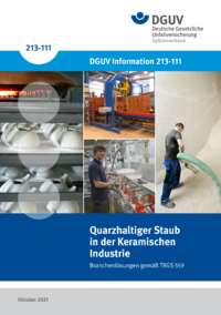 Dokument Branchenl&ouml;sungen Quarzhaltiger Staub in der Keramischen Industrie