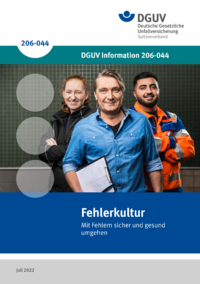 Dokument Fehlerkultur - Mit Fehlern sicher und gesund umgehen