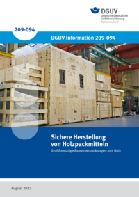 Dokument Sichere Herstellung von Holzpackmitteln &ndash; Gro&szlig;formatige Exportverpackungen aus Holz