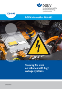 Dokument Training for work on vehicles with high voltage systems