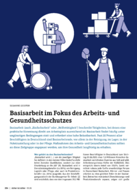 Dokument Basisarbeit im Fokus des Arbeits- und Gesundheitsschutzes