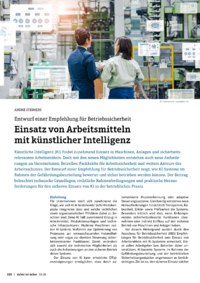 Dokument Einsatz von Arbeitsmitteln mit k&uuml;nstlicher Intelligenz