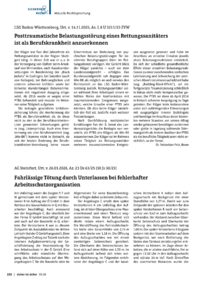 Dokument Aktuelle Rechtsprechung