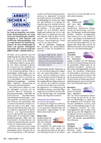 Dokument ASUG &ndash; Arbeit: Sicher + Gesund