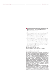 Dokument Zur Umsatzsteuerbefreiung von Betreuungs- und Pflegeleistungen, die aus dem Pers&ouml;nlichen Budget bestritten werden
