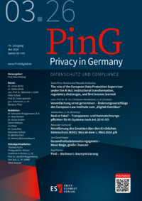 Dokument PinG Privacy in Germany Ausgabe 03 2026