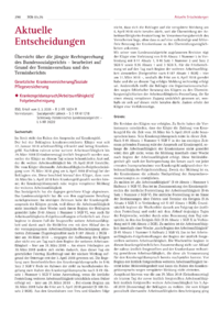 Dokument Aktuelle Entscheidungen