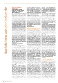 Dokument Nachrichten aus der Industrie