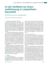 Dokument In-situ-Verfahren zur Arsenmobilisierung in Lampertheim-Neuschlo&szlig;