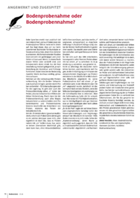 Dokument Angemerkt und zugespitzt
