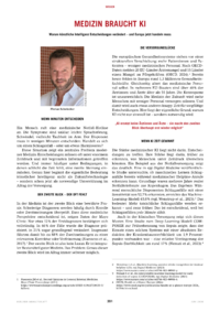 Dokument Medizin braucht KI