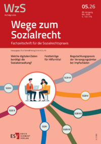 Dokument WzS Wege zur Sozialversicherung Ausgabe 05 2026