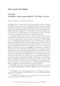 Dokument Einleitung