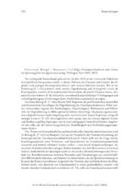 Dokument Christoph B&uuml;rgel/BenjaminInal (Hg.): Fremdsprachenlehren und -lernen im Spannungsfeld von digital und analog