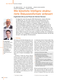 Dokument Wie k&uuml;nstliche Intelligenz strukturierte Diskussionsformate verbessert
