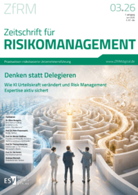 Dokument Zeitschrift f&uuml;r Risikomanagement (ZfRM) Ausgabe 03 2026